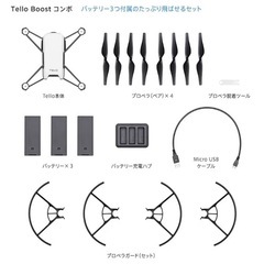 ドローンDJI Tello ケース コントローラー付きの画像