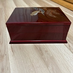 会津漆器　小物入れの画像