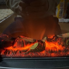 暖炉風ヒーターの画像