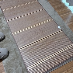 【受付終了】竹製ラグの画像