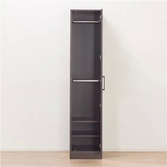 【2026年1月12日取りに来れる方限定】ミラーワードローブ(アーデル2 40M-R DBR)の画像