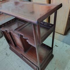 紫檀の茶棚②の画像