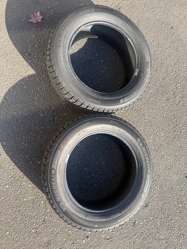 低走行！ミシュランX-ICE ・225/55r17・2本・スタッドレスタイヤ・17インチ・冬タイヤ