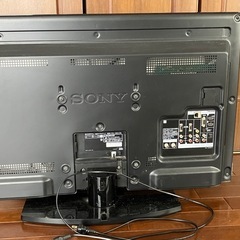 【差し上げます】ジャンクSONY32型
テレビの画像