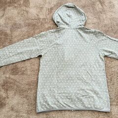 ★ NIKE ナイキ ジップアップパーカー グレー レディース XLサイズの画像