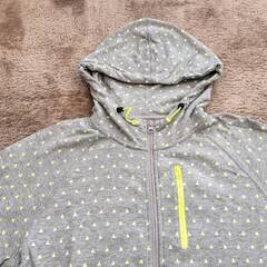 ★ NIKE ナイキ ジップアップパーカー グレー レディース XLサイズの画像