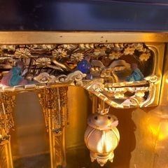 金仏壇　仏教美術　本漆　金彩　彫刻の画像