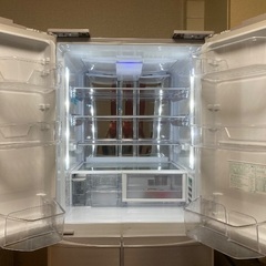 冷蔵庫　SHARP 6ドアの画像