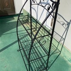 【取引中】アイアンラックの画像