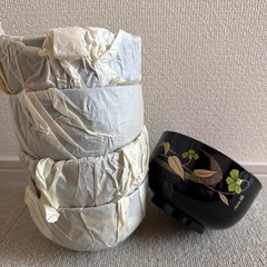 新品・未使用の味噌汁椀セットの画像