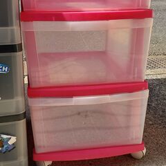 3段収納ケースの画像