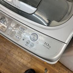 【リサイクルショップどりーむ鹿大前店】No.3368  洗濯乾燥機　洗濯機10㎏　乾燥機5kgの画像