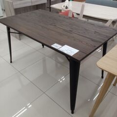 ★リユースのサカイ日立店★HJ8306  テーブル ダークブラウン H75×D80×W140 クリーニング済み の画像