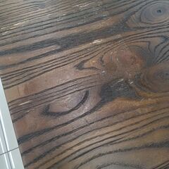 ★リユースのサカイ日立店★HJ8306  テーブル ダークブラウン H75×D80×W140 クリーニング済み の画像