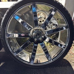 最終値下げ‼︎LUXXX ALLOYSタイヤホイールセット26インチの画像