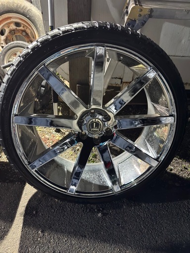 最終値下げ‼︎LUXXX ALLOYSタイヤホイールセット26インチ