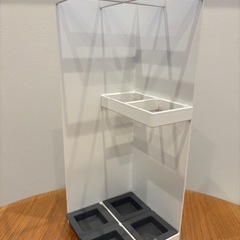 山崎実業 スマート かさたて ホワイトの画像