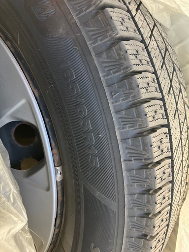 【最終値下げ】ブリヂストン　ブリザック VRX3 185/65R15  2024年製　4本セット