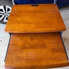 パソコンラック　キャスター付きの画像