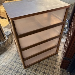 衣類ケースタンスの画像