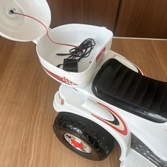 電動ポリスバイク 充電式 乗用玩具（動作確認済の画像