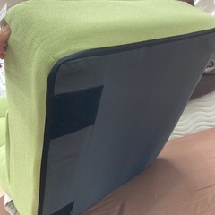 ニトリのグリーン座椅子のご紹介です！の画像