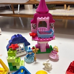 【洗浄消毒済】LEGO レゴ デュプロ 大量 まとめ売り お城 ブロック約2kgの画像