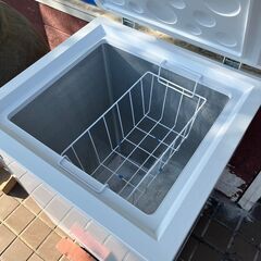 【リサイクルショップどりーむ鹿大前店】No.3350　ハイアール　冷凍ストッカー　2021年製　103L　臭い多少ありますの画像