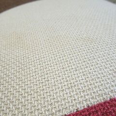 ソファ 2人掛け ファブリック パッチワーク柄 幅123cm 2シーター コンパクト 布地 札幌市 東区 新道東店の画像