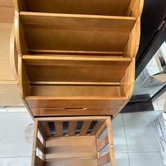雑誌入れ　小物入れ　ラック　中古　リサイクルショップ宮崎屋　住吉店25.11.16の画像