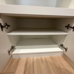 ニトリ　レンジ台(フォルムN RE9060 WH)　の画像