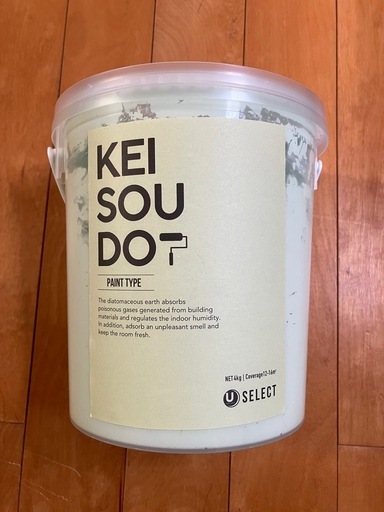 珪藻土ペイントとローラーセット