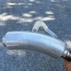 ヨシムラてまげ手曲げチタンマフラー　モンキー50の画像