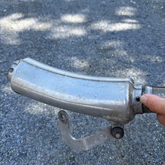 ヨシムラてまげ手曲げチタンマフラー　モンキー50の画像