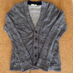 メンズ　セーター　カーディガン　Mの画像
