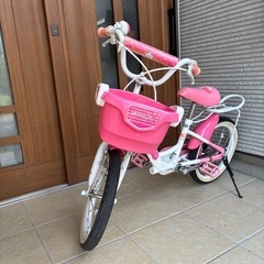 子供用自転車　女の子用　16インチ　の画像