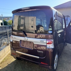 ダイハツ タントカスタム ターボ 車検 ナビ フルセグ ETC パワスラ 軽自動車の画像