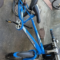 あさひ 自転車 青 ブルー 引取り　配達無料　値段相談okの画像