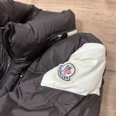 モンクレール MONCLER ダウンジャケット ブラウン　ショート 正規品の画像