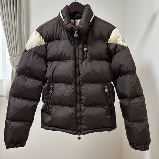 モンクレール MONCLER ダウンジャケット ブラウン　ショート 正規品