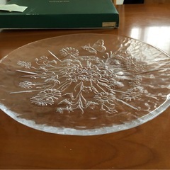 KOSTA BODA ガラス大皿の画像