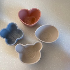 keyuca離乳食調理器セット＋食器の画像