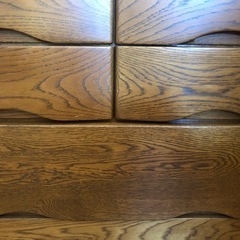 木製6段チェストの画像