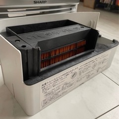 【清潔・動作良好】SHARP 加湿セラミックファンヒーター HX-B120 プラズマクラスター7000搭載✨冬支度に！の画像