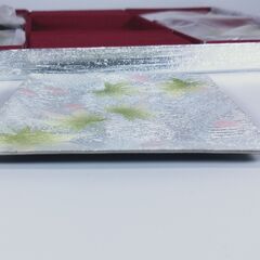 新品　七宝　小皿　5客　縁起物　正月　おせち　皿　食器の画像