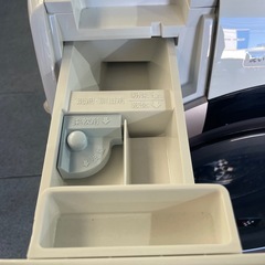 【本日限定】シャープ 7kg/3.5kg ドラム式 乾燥付き洗濯機 2022年製の画像