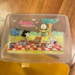 スヌーピー　弁当箱の画像