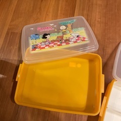 スヌーピー　弁当箱の画像