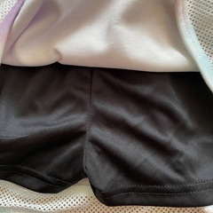 RABYRABYマルチカラーパーカーとキュロットセット120の画像