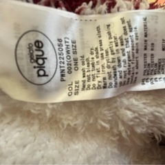 ジェラピケ　ルームウェア　目立った汚れなし　ベア　の画像